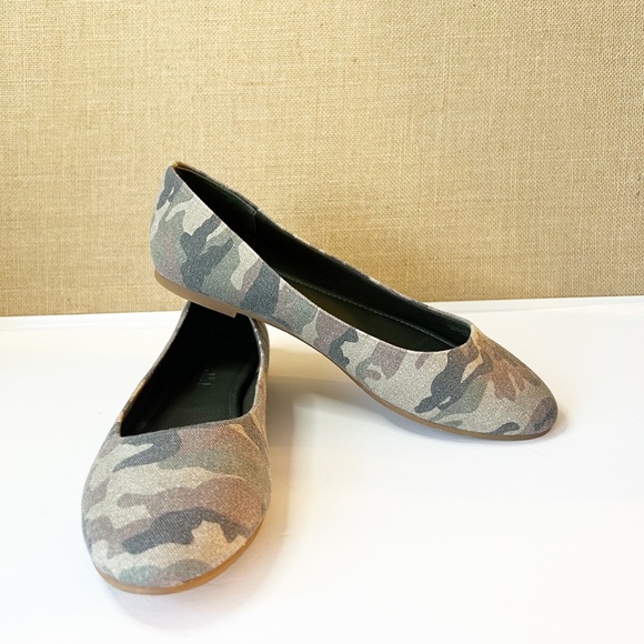 Splendid Ballerina Flats camouflage size 10 M - Picture 8 of 12